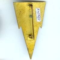 Transmissions 1° Armée, coq, attache sécurité abimée