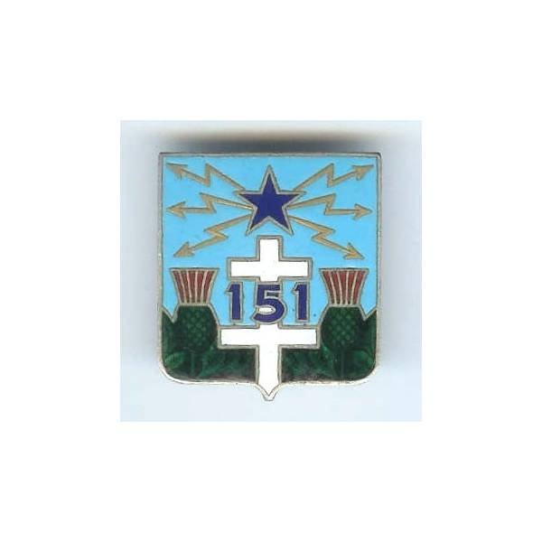 151° Bataillon de Transmissions, émail