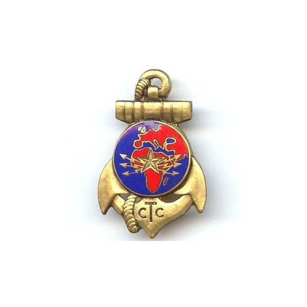 Corps des Télégraphistes Coloniaux, bleu marine et rouge
