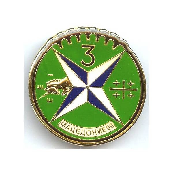 1° Régiment de Hussards Parachutistes / 3° Escadron Macédoine 99 , 51 mm