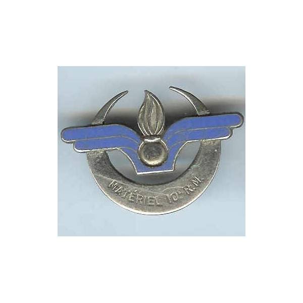 Direction du Matériel de la 10° RM, attache coupée