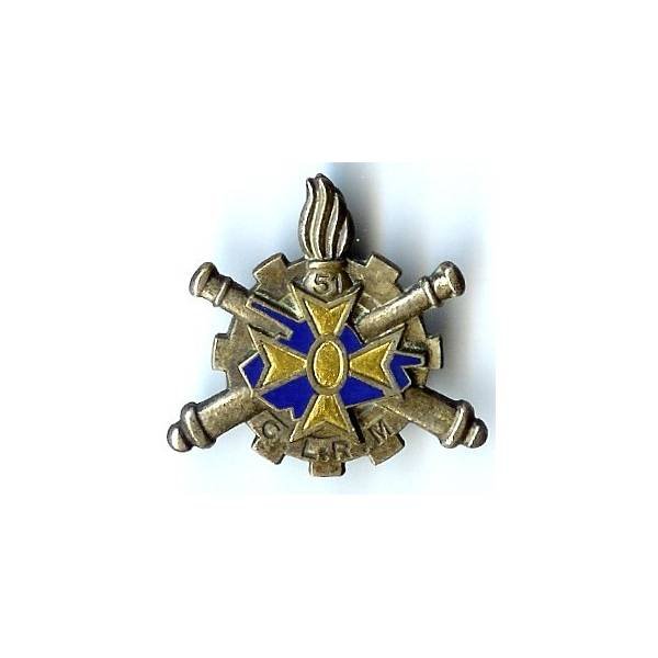 51° Cie Légère de Réparation de Matériel, émail