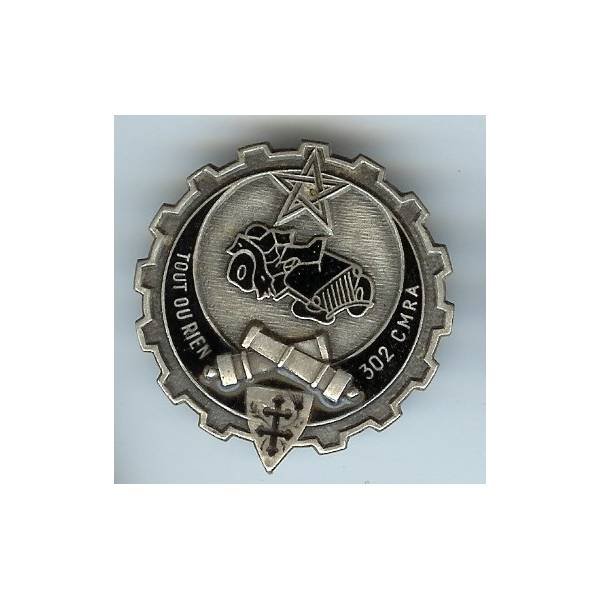 302° Compagnie Moyenne de Réparation Automobile , croissant noir, "tout ou rien"
