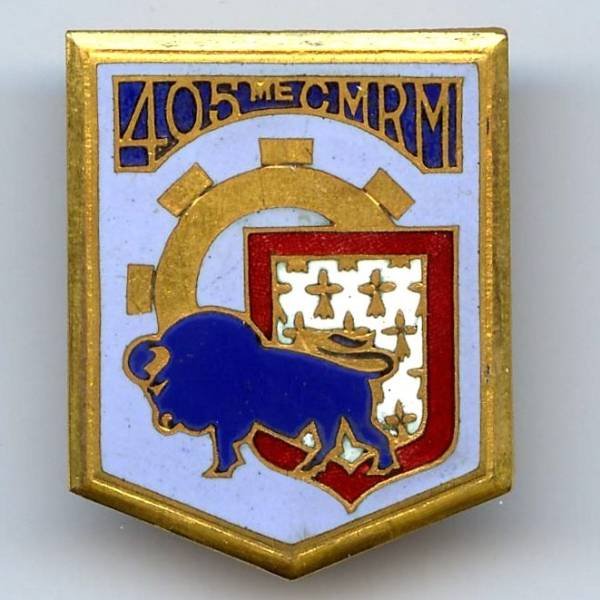 405° Cie Moyenne Réparation du Matériel, bison, sans attache