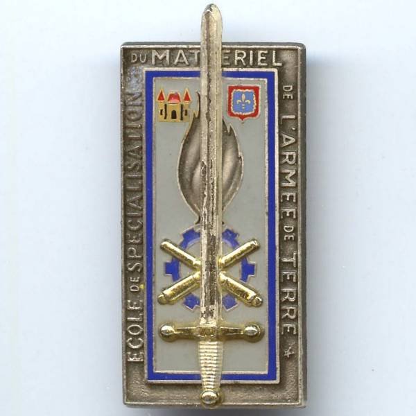 Ecole de Spécialisation Matériel Armée Terre, canons relief