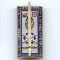 Ecole de Spécialisation Matériel Armée Terre, canons relief