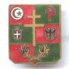 SCAE de la 1° Armée, émail, dos grenu, léger éclat