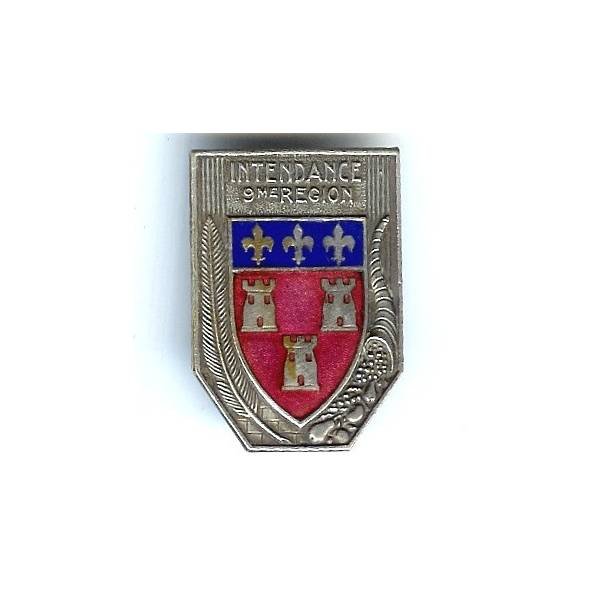 Intendance 9° Région Militaire, gros boléro lisse