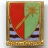 1° Armée Rhin et Danube, lettres en relief, sans fond bleu