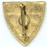 11° Division Militaire Territoriale, dos guilloché doré