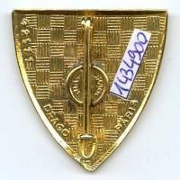 11° Division Militaire Territoriale, dos guilloché doré
