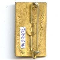 XV° Corps d' Armée, doré, léger éclat d' émail