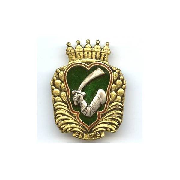 21° Division d'Infanterie Algérienne , dos lisse, un boléro Drago