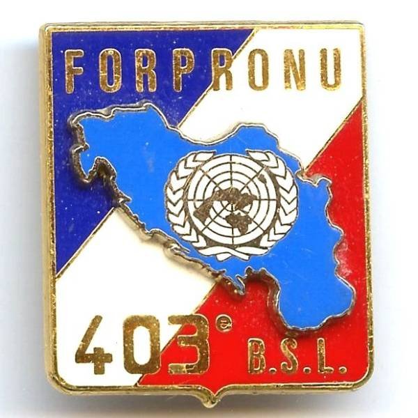 403° Bataillon de Soutien Logistique FORPRONU