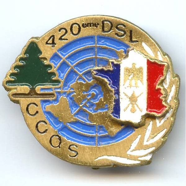 420° DSL / CCOS, ?° mandat, peint