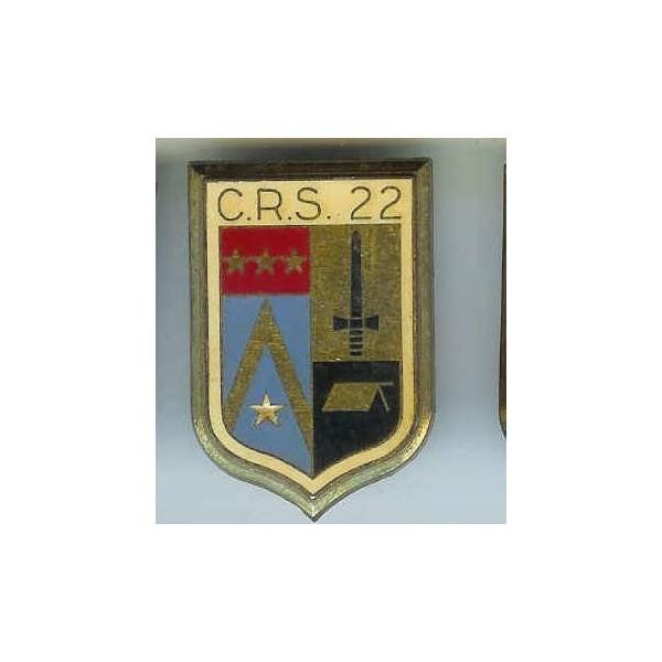 CRS 22  Périgueux , en deux pièces, oxydés