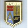 CRS 22  Périgueux , en deux pièces, oxydés