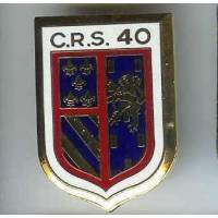 CRS 40, émail grand feu