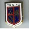CRS 40, émail grand feu
