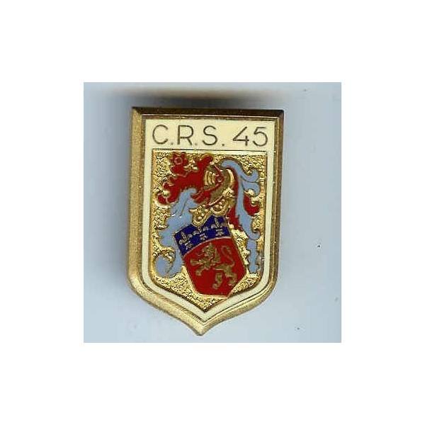 CRS 45 Lyon, épingle dans patte de fixation