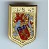 CRS 45 Lyon, épingle dans patte de fixation