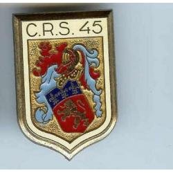 CRS 45 Lyon, en deux pièces