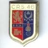 CRS 46 Lyon, épingle sertie