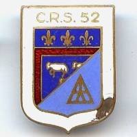 CRS 52 Sancerre, gros éclat...