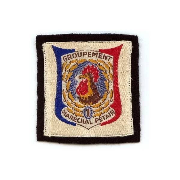 GJF 1 / Groupe de Direction , tissu brodé sur fond blanc