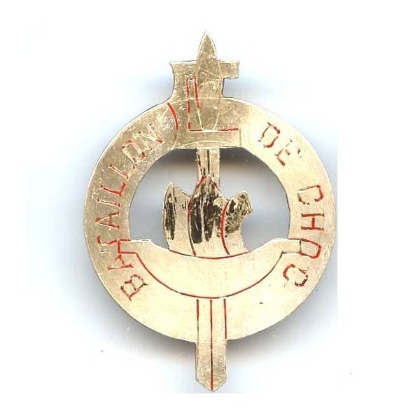 2° Bataillon de Choc , 65x45, vraisemblablement copie, sans attache