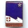 GJF 8, "Groupement 8", émail, attache cassée