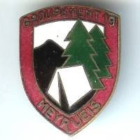 Groupement 19 Meyrueis, patiné