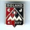 CJF XXV "Roland" , 2 pans coupés, aluminium peint
