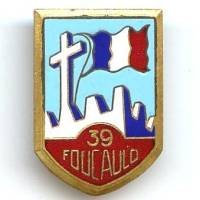 CJF 39 "De Foucauld", émail, boléro à fenêtre