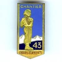 CJF 43 "Sidi Brahim", marquage droit, boléro à fenêtre