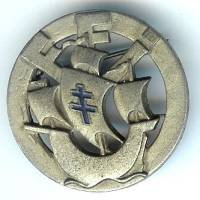 10° DI, FFI, argenté, croix...