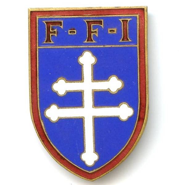 FFI, croix treflée, matriculé