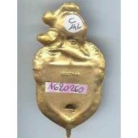 Ecoles et CI des Eléves-Gendarmes, bleu / rouge, émail