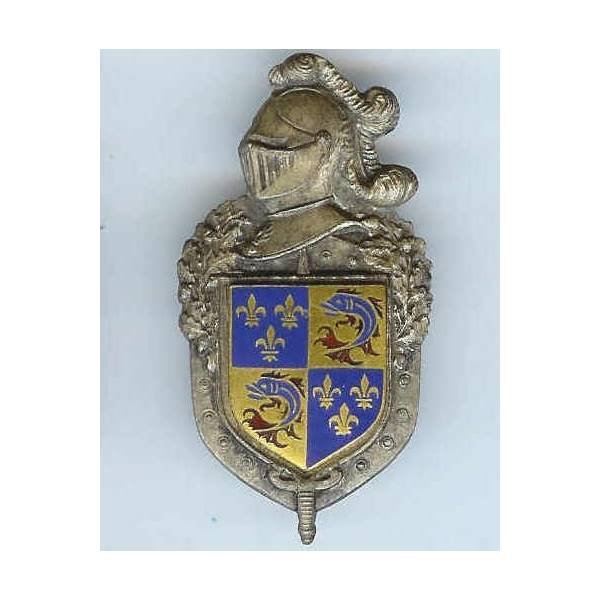 8° LGD ter Grenoble, émail, plateau D Ro