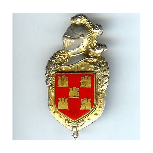 CCRG Poitou-Charente, éclat d' émail, plateau Ab doré