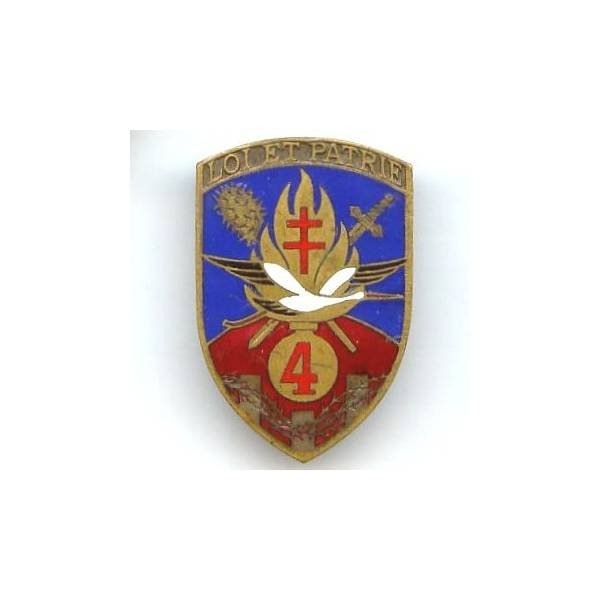 4° Légion de GRM, monobloc (1938), loi et patrie
