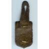 Gendarmerie en Autriche, 34x54, peint, grenade, sur cuir