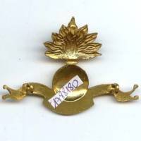 Ecole Spéciale Militaire , insigne de shako, estamp