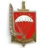 3° Régiment Parachutiste d'Infanterie de Marine (petit a) , être et durer, résine, dos ondé, boléro oblong
