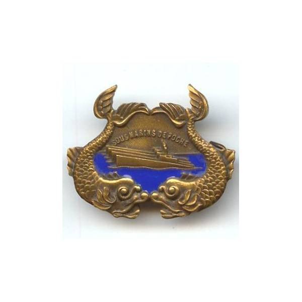 Sous-Marins de poche , dos lisse