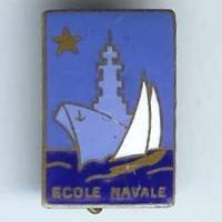Ecole Navale, 2 voiles, dos grenu