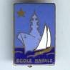 Ecole Navale, 2 voiles, dos grenu