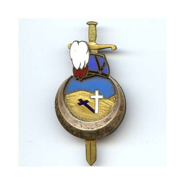 Charles de Foucauld (1941-42), ciel bleu fonçé, anneaux