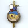 Charles de Foucauld (1941-42), ciel bleu fonçé, anneaux