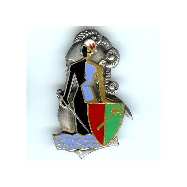 Rhin et Danube (1947-49), 1° modèle, dos estampé